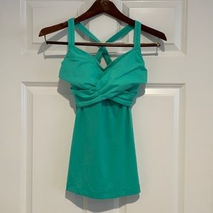 Lululemon Wrap It Up Tank Bali Breeze Size 6 NWOT